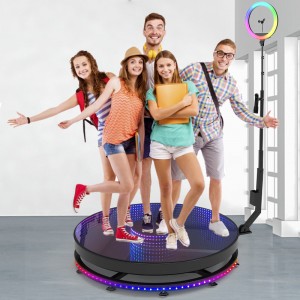 Toy Ziyafəti üçün 360 Dərəcəli Şəkil Booth Photobooth Kiosk