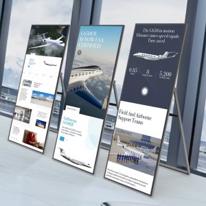 Toàn màn hình Poster kỹ thuật số di động Hiển thị quảng cáo Android