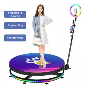 High quality 360 phot booth softwh frame 360 photo booth portable photobooth 360 automatic video booth