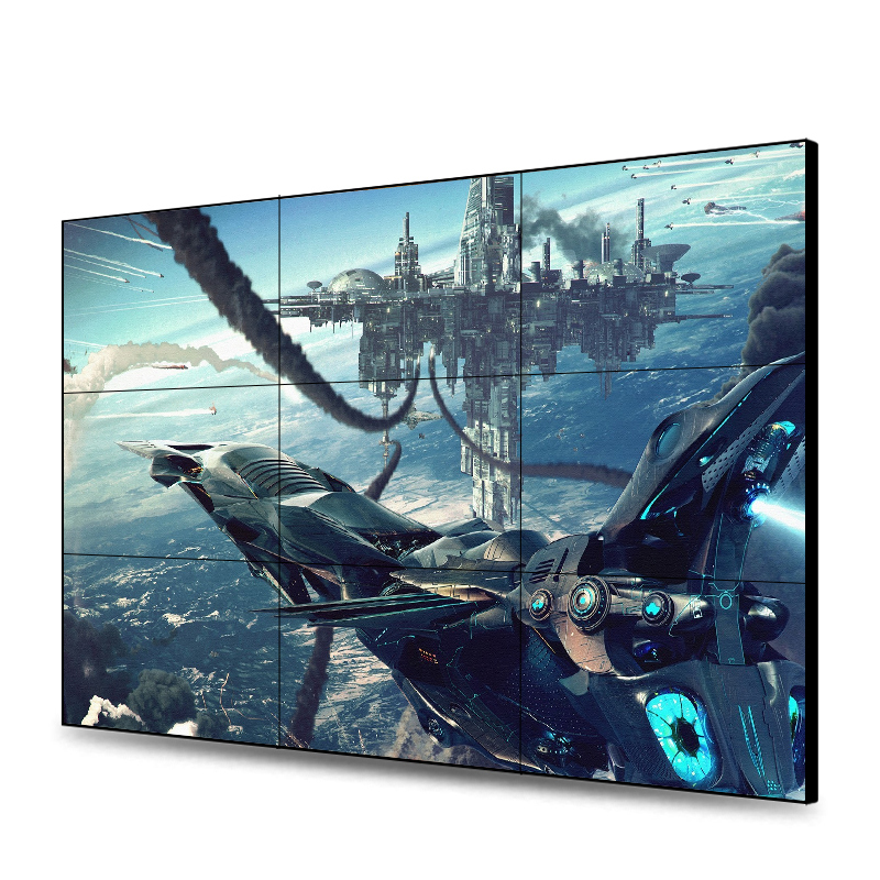 47 inch vertical transparent LCD splicui video murum propono