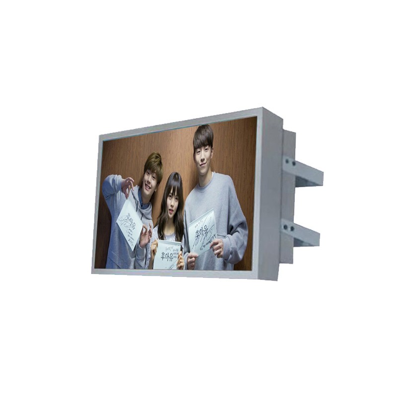 مشغل إعلانات شاشة فيديو LED شفاف عالي الدقة رخيص الثمن لمترو الأنفاق
