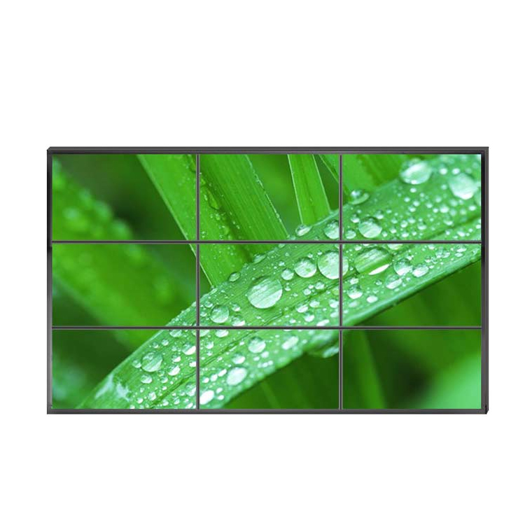 स्टेज बॅकग्राउंड/सुरक्षिततेसाठी पूर्ण रंगीत सुपर नॅरो बेझेल 46 इंच LCD व्हिडिओ वॉल