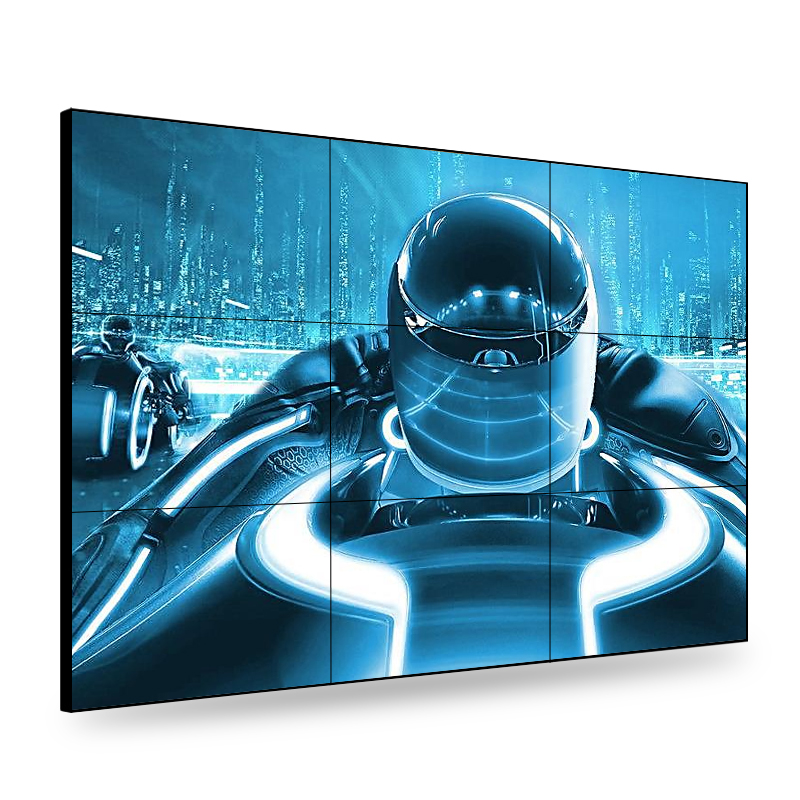 2×2 lcd tampilan video wall panel digital asli 55" LCD video wall tutul