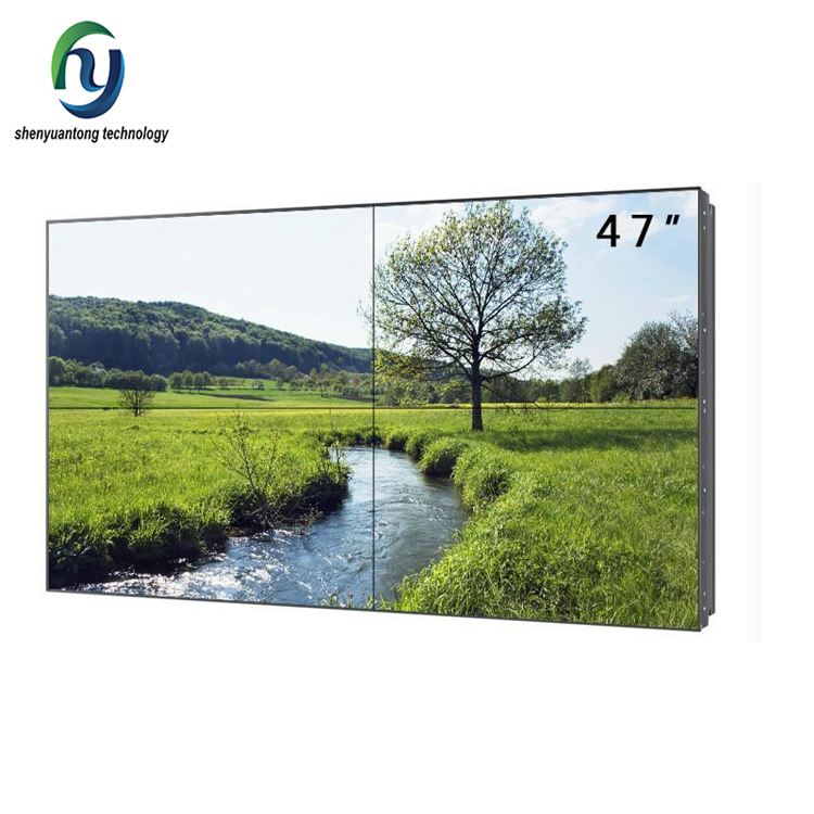 Videowall digitale HD con schermo LCD pubblicitario 4K per montaggio a parete da 55 pollici