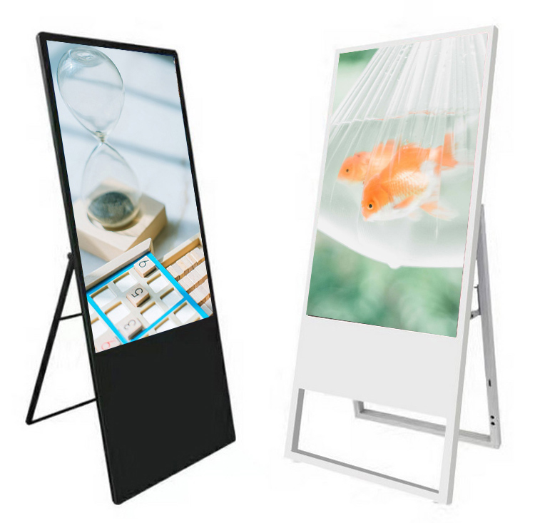indoor lcd reclame 43 inch touchscreen computer tft android kiosk draagbare draagbare digitale signage