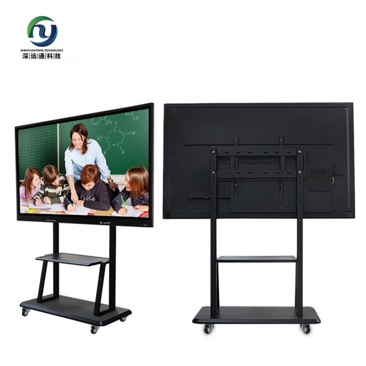 स्कूल के लिए उच्च गुणवत्ता वाली 65 इंच शिक्षण मशीन इंटरैक्टिव व्हाइटबोर्ड