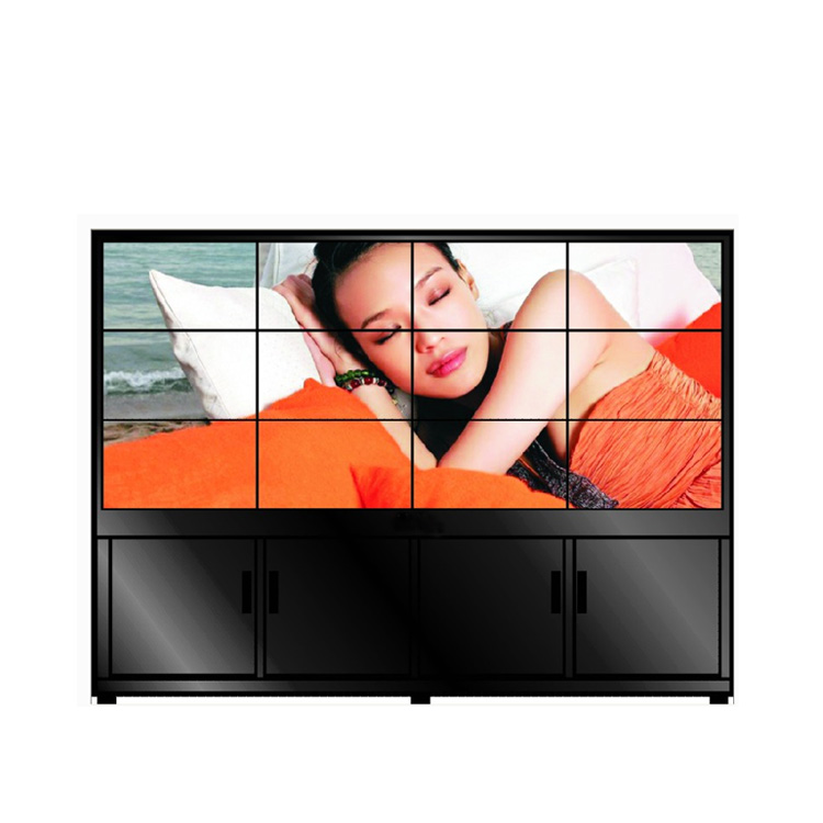 4*4 60 بوصة سعر جدار الفيديو LCD ذو الإطار الضيق للغاية لعرض المعرض
