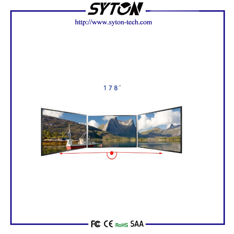 អេក្រង់ទំហំ 55 អ៊ីង 1.8 មីលីម៉ែត្រ អេក្រង់ធំស្ដើង ពន្លឺខ្ពស់ ជញ្ជាំងវីដេអូ LCD គ្មានថ្នេរ