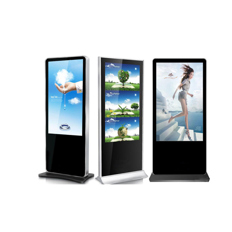 43 นิ้ว Android Wifi ตั้งพื้นป้ายดิจิตอล LCD ในร่ม Android