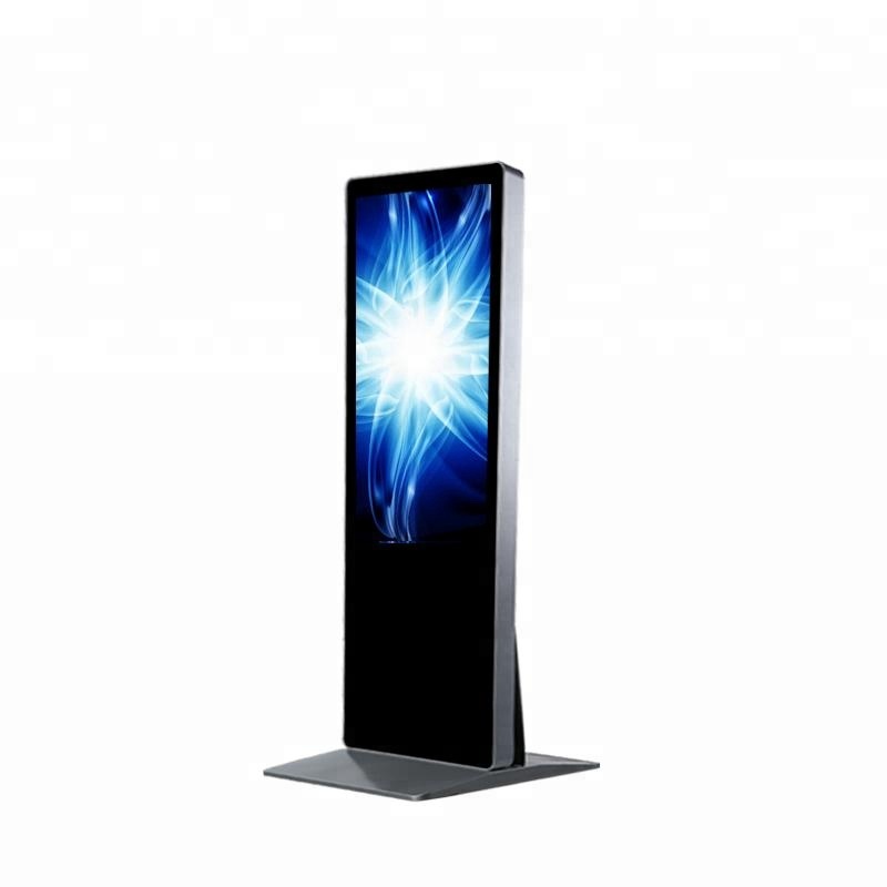 Η πιο πρόσφατη οθόνη διαφήμισης LCD 65 ιντσών Android Touch Screen Kiosk Floor Stand Digital Signage Player For Mall