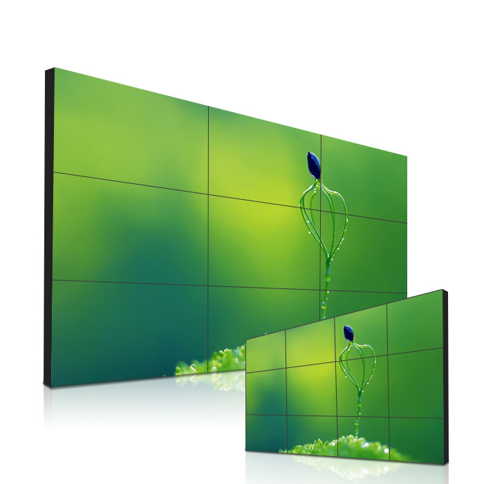Support de 55 "ou écran de télévision mural vidéo LED d'intérieur, panneau LCD mural