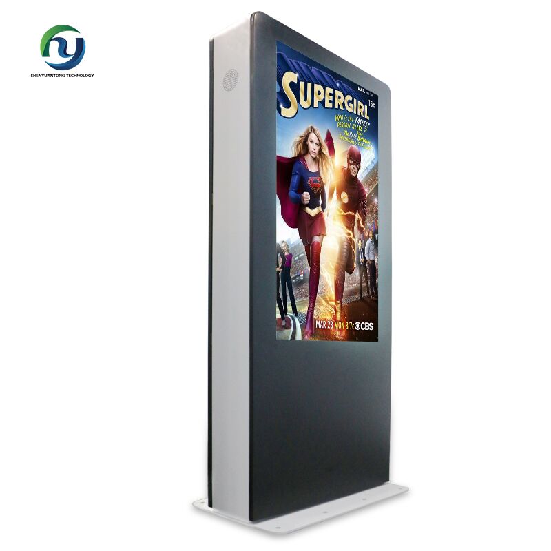 Kioska e jashtme e reklamimit të mediave LCD për stacionin e autobusëve të metrosë