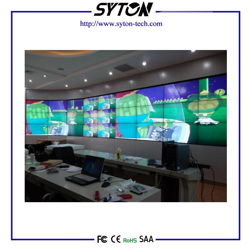 55-Zoll-Ständer oder an der Wand montiertes LED-Videowand-TV-Display für den Innenbereich, Touchscreen-PC