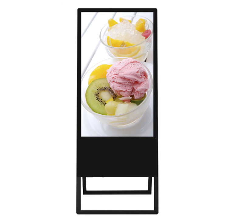 Hot-selling Free Standing Interactive Whiteboard - Stylish Freestanding lockable A Board Digital Signage – SYTON