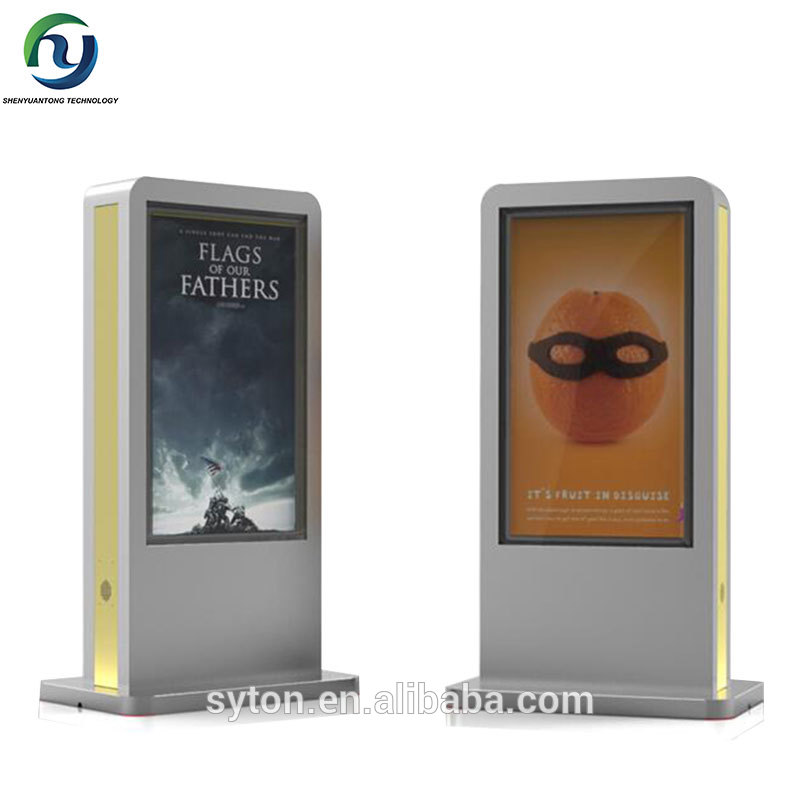 Outdoor Voll Faarf Wifi Interaktiven Digital LCD Reklammen Display