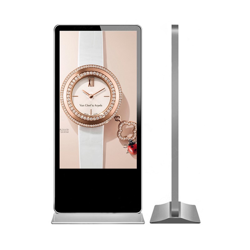 HD OEM LCD Touchscreen Floor Stand Digital Signage Informatiounskiosk