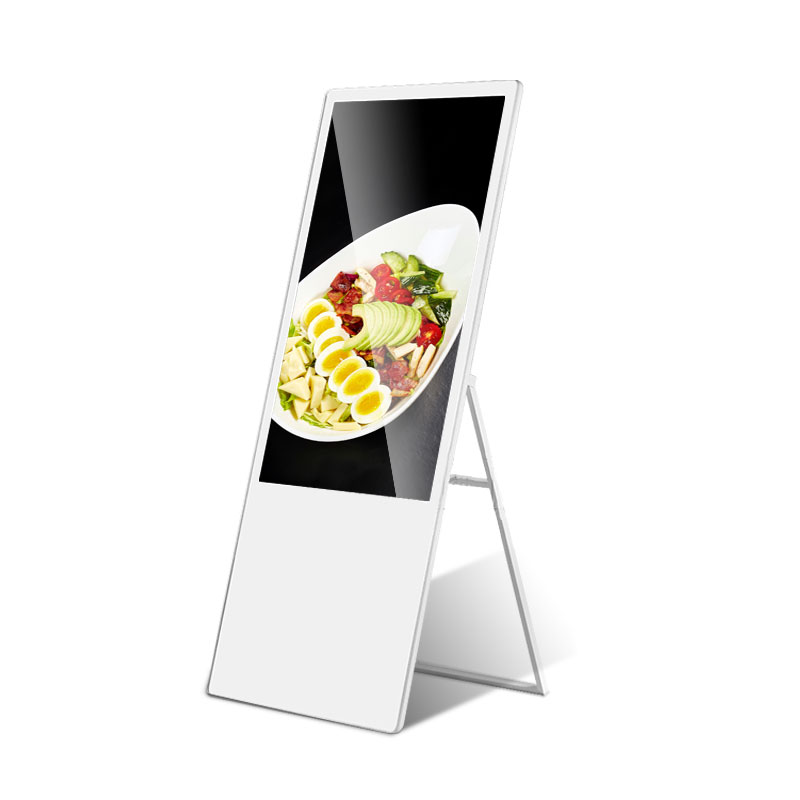 Excellent quality Display Screens For Advertising - Portable LCD Digital Signage 55 inch portable totem display advertising sign holder lcd screen led display for advertising – SYTON