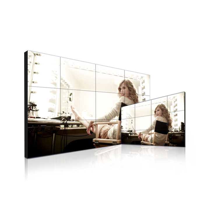 55 بوصة جدار الفيديو الرقمية لافتات تلفزيون LCD لوحة العرض لمطار فندق مول