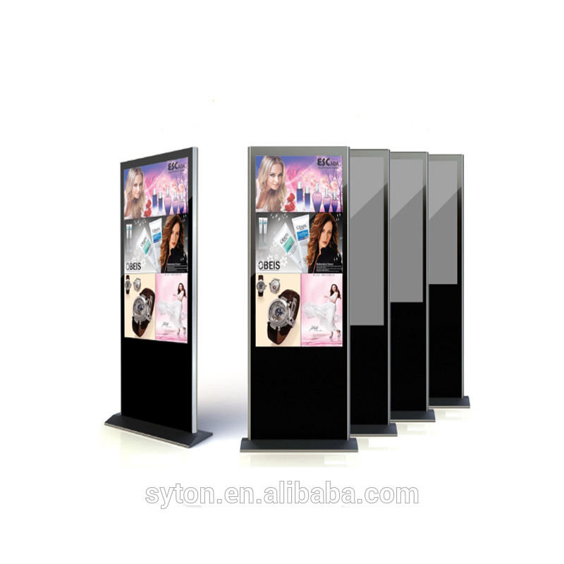 ຄຸນະພາບສູງ HD ເຄື່ອງຫຼີ້ນໂຄສະນາດິຈິຕອນ Lcd Touch Screen kiosk ສໍາລັບຫ້ອງລໍຖ້າຮ້ານອາຫານ Cinema