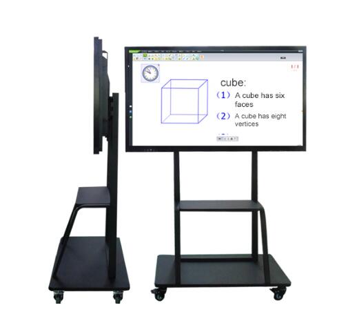 75 inch LCD-scherm interactief whiteboard met OPS PC Ingebouwde, interactieve tafel voor restaurant