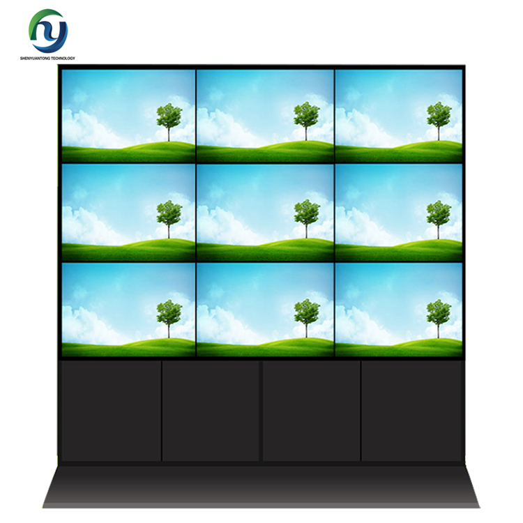 55 Inch Portable Digital Signage Lcd Display Video Wall For Mall
