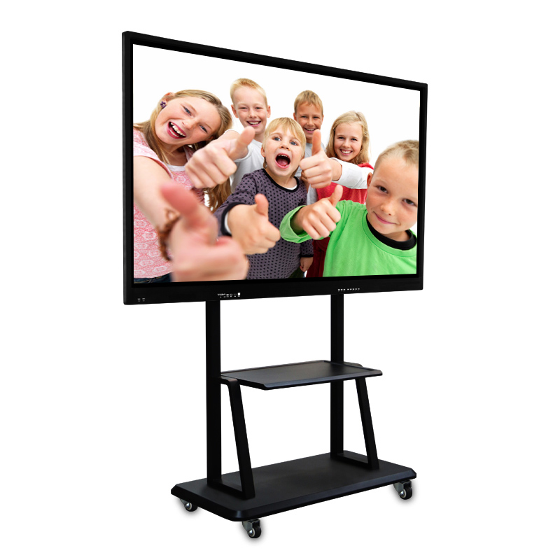 84 Inch Media Classroom Solution Folsleine oplossing Interactive Whiteboard + Projector + PC + Mobile Stand + Speaker