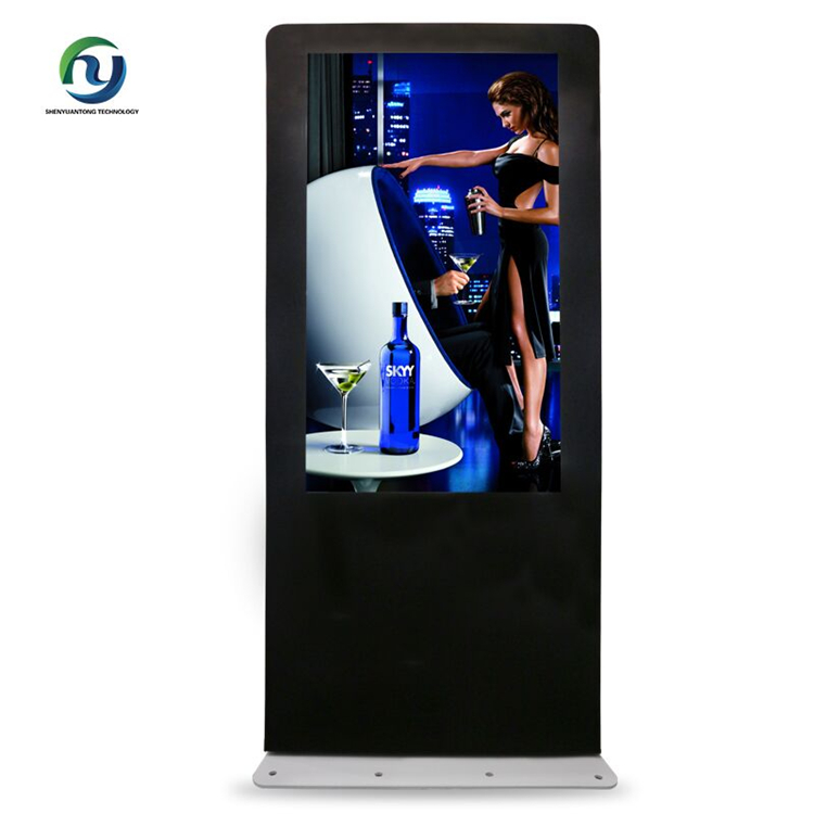 Podni postolji za kiosk sa LCD ekranom osjetljivim na dodir prijenosni Digital Signage Player za tržni centar