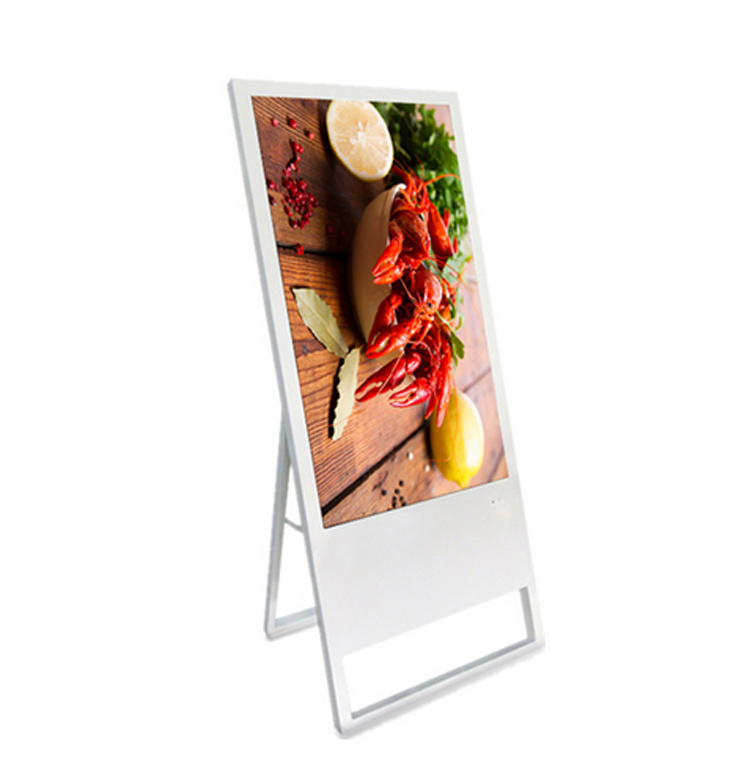 Factory Supply Tft 1080p Indoor Lcd Video Walls - digital signage kiosk 43 inch 43in portable digital signage New Ultra Thin portable advertising screen Vertical media player – SYTON