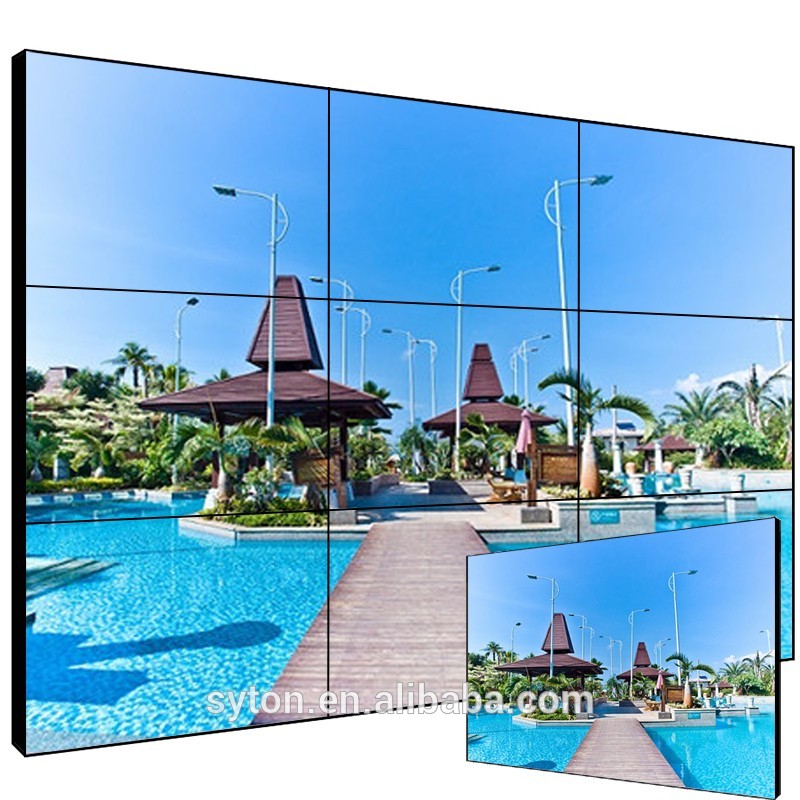 Wholesale Discount Free Standing Kiosk – professional multi- functional 55 inch ultra narrow bezel video wall – SYTON