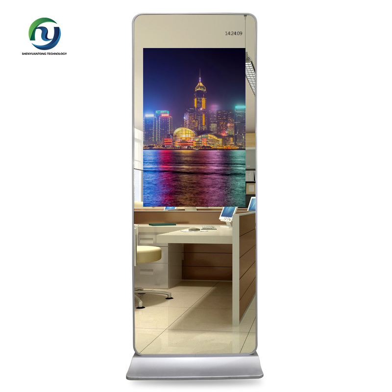 47'' Popular floor standing Android digital signage advertising magic mirror