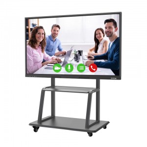 White Board interactive flat panel Infrared 10 Points Touch Screen 65 Inch Whiteboard smart board alang sa School