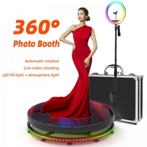 High quality 360 phot booth softwh frame 360 photo booth portable photobooth 360 automatic video booth