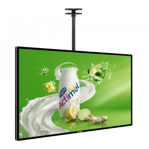 Komerciālo reklāmu ekrāns Led reklāmas atskaņotājs Reklāmas dēlis 32–65 collu sienas multivides atskaņotājs digitālās izkārtnes un displeji