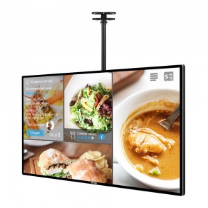 Ticari Reklam Ekranı Led Reklam Oyuncu Reklam Panosu 32 - 65 İnç Duvara Monte Medya Oynatıcı Dijital Tabela ve Ekranlar