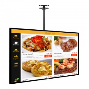 Комерцијални огласи Екран са ЛЕД екраном за рекламе Плаиер за рекламирање 32 – 65 инча за зидни носач за медијски плејер Дигитални натписи и дисплеји