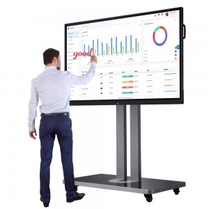 65/75/86/98/110 Inch Touch Screen Panel Smart Digital White Board 4K Interactive Whiteboard for Teaching Meeting Smart Board