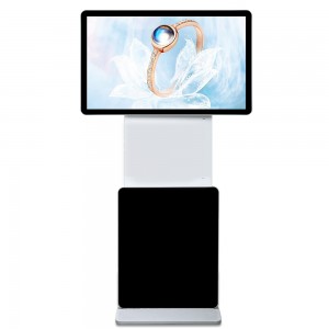 LCD Screen Video Media Player Interactive Digital Signage Rotating Advertising Display Touch Screen Kiosk