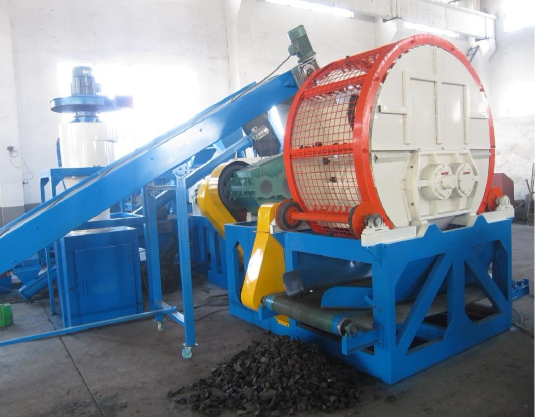 Tyre Processing To Rubber Powder