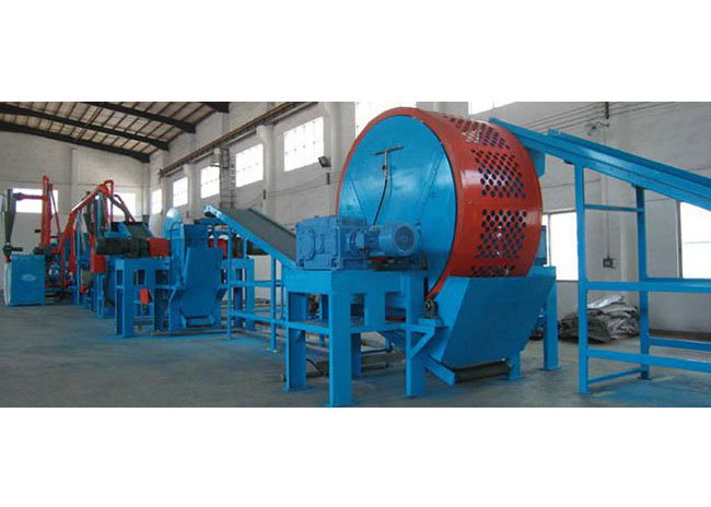 Well-designed Metal Scraps Shredder - Tire to Powder producing plant – Suyuan Lanning
