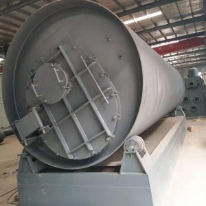 Semi-mobile 5T per batch tire plastic rubber Pyrolysis Plant