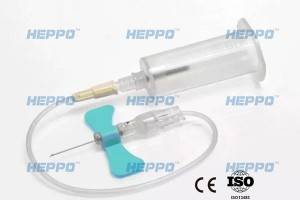 New Arrival China Medical Feedning Tube - butterfly needles for sale Butterfly Needle With Pre-attached Holder – Hengxiang Medical