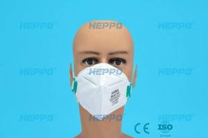 OEM Supply Foley Catheter Tube Holder - N95 Mask Folded Type With Valve – Hengxiang Medical