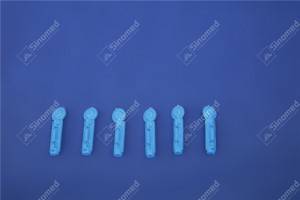 pamakéan tunggal lancets disposable Getih Lancet Jeung cecekelan Plastik