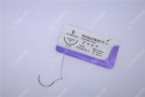 type of surgical suture Poly Glycolide-Co-l-Lactide Suture