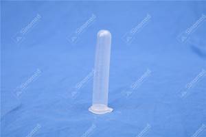 tubo de laboratorio de plástico