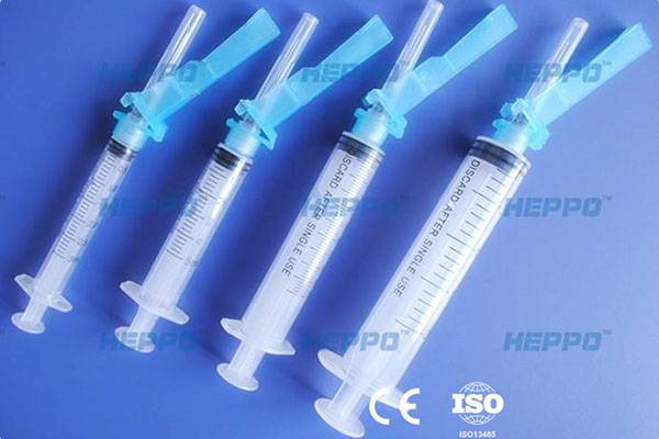 Factory For Pressure Sensitive Adhesive Tape - Safety Syring With Safety Cap – Hengxiang Medical