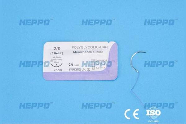 High Quality Medical Swabstick - polyglycolic acid suture material Polyglycolic Acid Suture – Hengxiang Medical