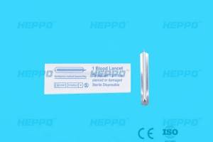 China Wholesale Medical Drainage Product - Stainless Steel Lancet – Hengxiang Medical