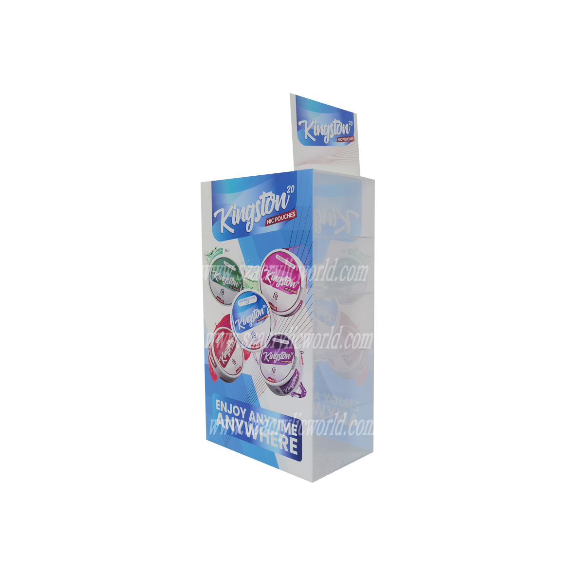 Acrylic Nicotine pouches display stand manufacture supplier