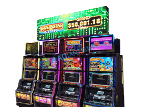 Obdélníkový LED displej pro kasino hracích automatů...